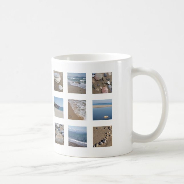 Mug Photo Mosaic Beach (Droite)
