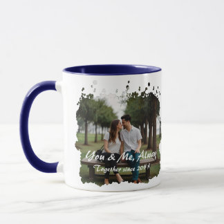 Mug Photo Musique personnalisée "You & Me, Always"