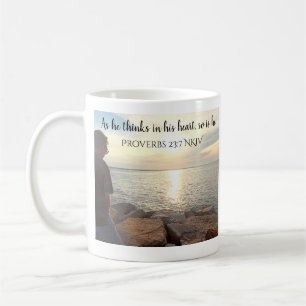 Mug Photo Ocean Book of Proverbs Wisdom Bible