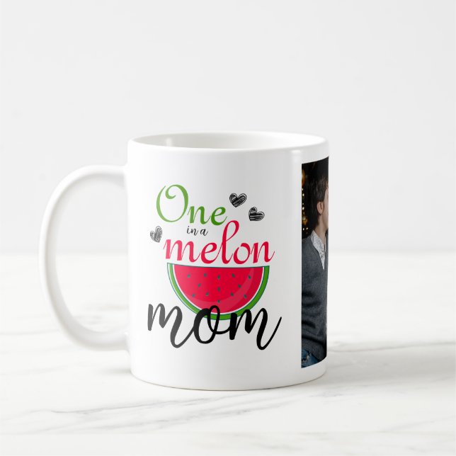 Mug Photo One In A Melon Mom Watermelon (Gauche)