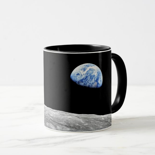 Mug Photo Orbite lunaire Apollo 8 de la NASA (Devant droit)