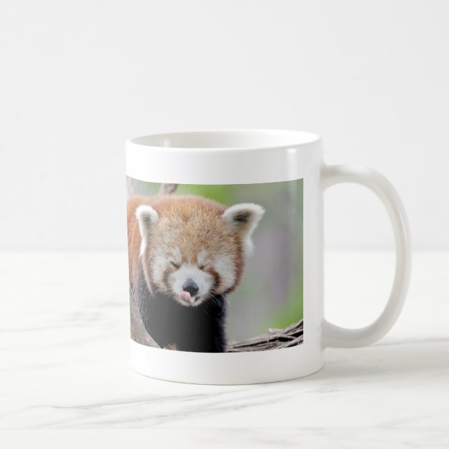 Mug Photo panda rouge, animaux 0399. (Droite)