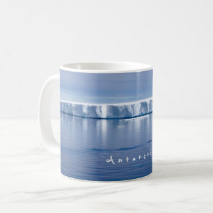 Mug Photo paysage de l'iceberg Antarctique avec texte