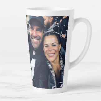 Mug photo personnalisé 17oz Latte Love par Zazz_it