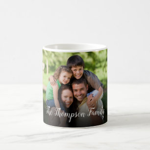 Mug Photo personnalisé avec nom et script personnalisé
