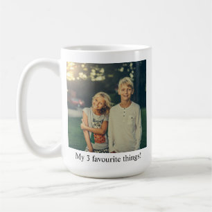 Mug Photo Personnalisé avec Poignée Colorée et Mes