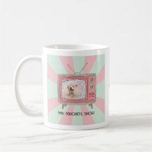 Mug photo personnalisé avec un caniche, maman de c