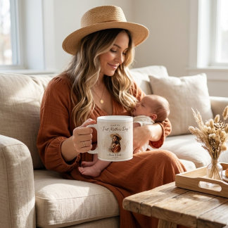 Mug photo personnalisé Bonne première fête des mèr