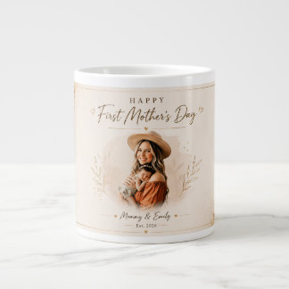 Mug photo personnalisé Bonne première fête des mèr