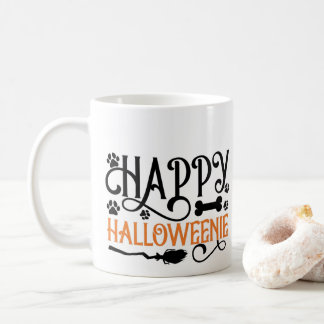 Mug Photo personnalisé Dachshund Halloween Chien