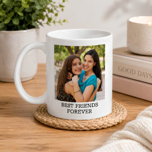 Mug Photo personnalisé de deux meilleures amies pour t