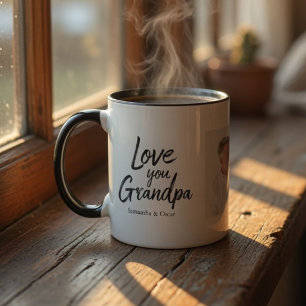 Mug Photo personnalisé de Grand-père   Cadeau personna