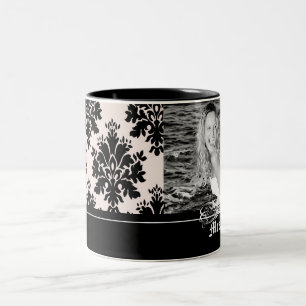 Mug Photo personnalisé grand damassé