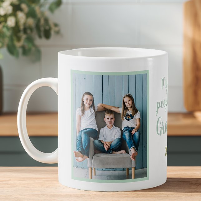 Mug Photo personnalisé grand-mère (Personalized Photo mug for Grandma)