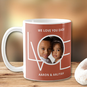 Mug Photo personnalisé Je t'aime Papa