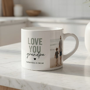 Mug Photo Personnalisé Love You Grandpa Personnali