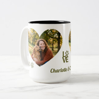 Mug Photo Personnalisé Maman de Chien Nom Personna