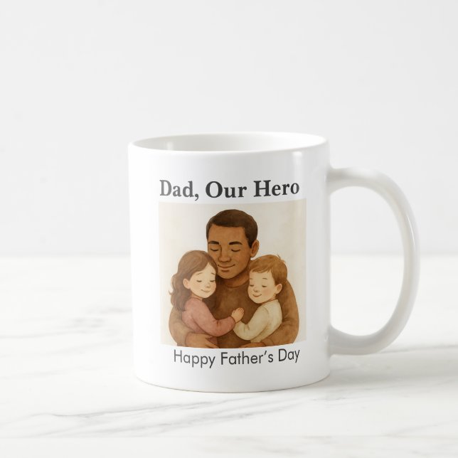Mug Photo personnalisé Papa (Droite)