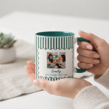 Mug photo personnalisé pour amis Cadeau pour la fa