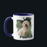 Mug photo personnalisé pour animaux de compagnie -<br><div class="desc">Commencez votre journée avec un sourire et une gorgée de cette adorable tasse photo personnalisée, avec l’image et le nom de votre ami en peluche dans un design amusant de brosse. Qu'il s'agisse de votre petit, d'un chat nauséeux ou même d'un lapin ou d'un oiseau, cette tasse transforme votre animal...</div>