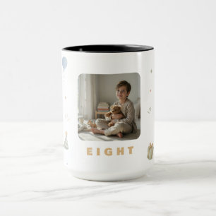 Mug Photo Personnalisé pour Garçon de 8 Ans