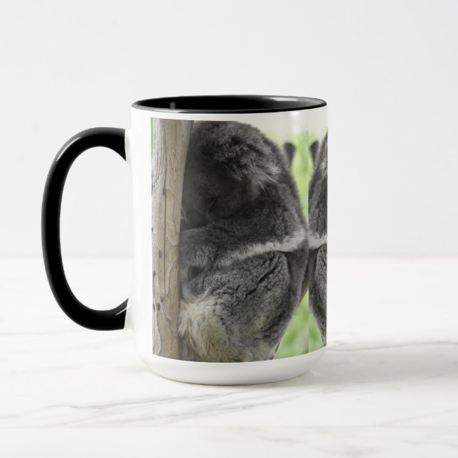 Mug photo personnalisée - 3 photos - Cute Koala (Gauche)