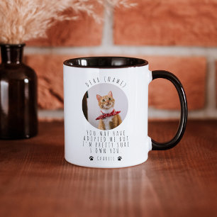Mug Photo personnalisée Amoureux des chats Cher chat