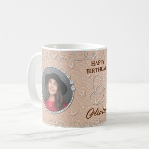 Mug Photo personnalisée Arrière - plan beige