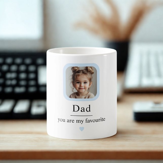 Mug Photo personnalisée avec bébé | Tu Es Mon Favori (Créateur téléchargé)