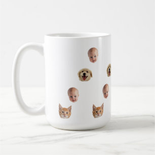 Mug photo personnalisée avec visage de famille mig