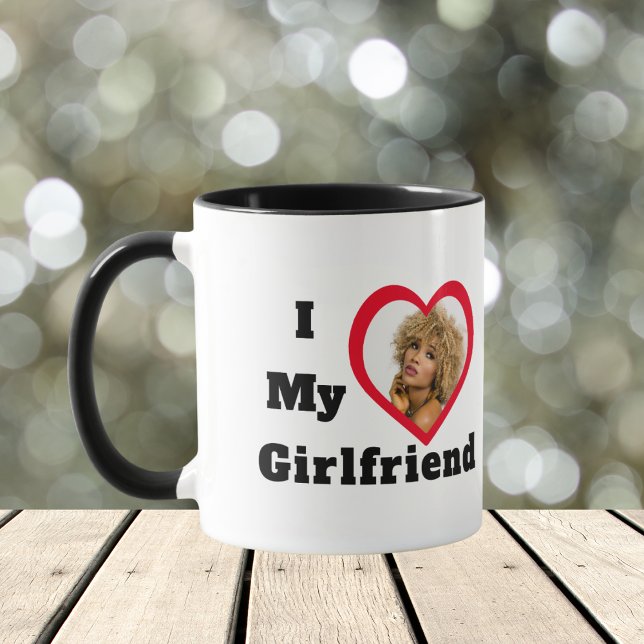 Mug Photo Personnalisée Bae J'Aime Ma Fille (Créateur téléchargé)