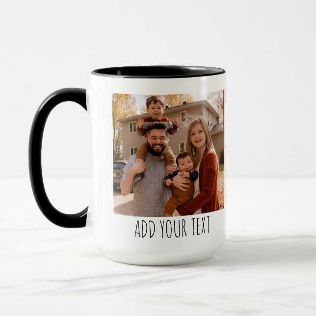 Mug Photo personnalisée Cadeau Idéal Cadeau Idéal (Gauche)