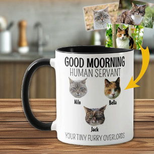 Mug Photo personnalisée de 3 chats