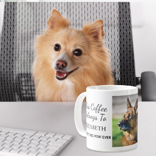 Mug Photo personnalisée de Best Dog Mom