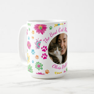 Mug Photo personnalisée de la meilleure maman de chat
