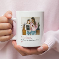Photo personnalisée de maman Merci