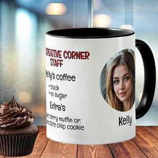 Mug Photo personnalisée de Office Worker