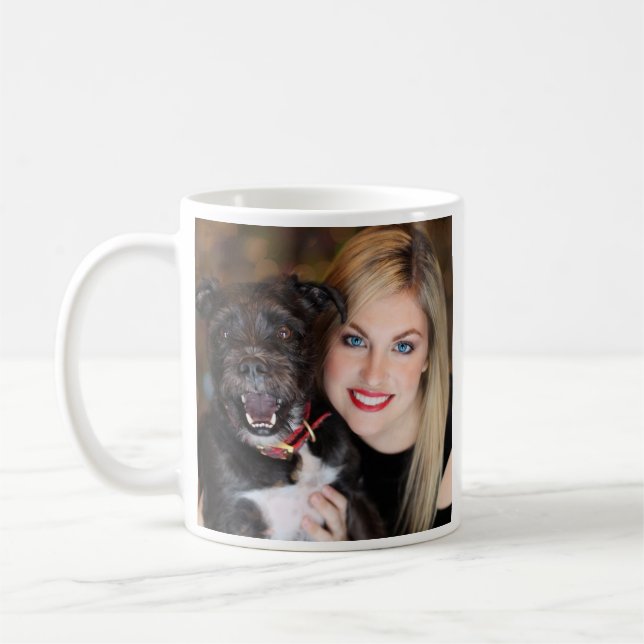 Mug Photo personnalisée double face (Gauche)