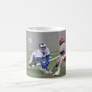 Mug Photo Personnalisée Du Lacrosse Player