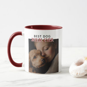 Mug Photo personnalisée, EST Year MEILLEUR CHIEN MUM J