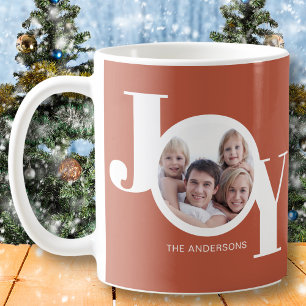 Mug Photo personnalisée Joie rouille