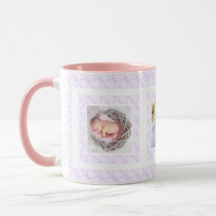 Mug Photo personnalisée Lilac Motif Fête des mères mam