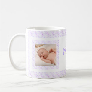 Mug Photo personnalisée Lilac Motif Fête des mères mam