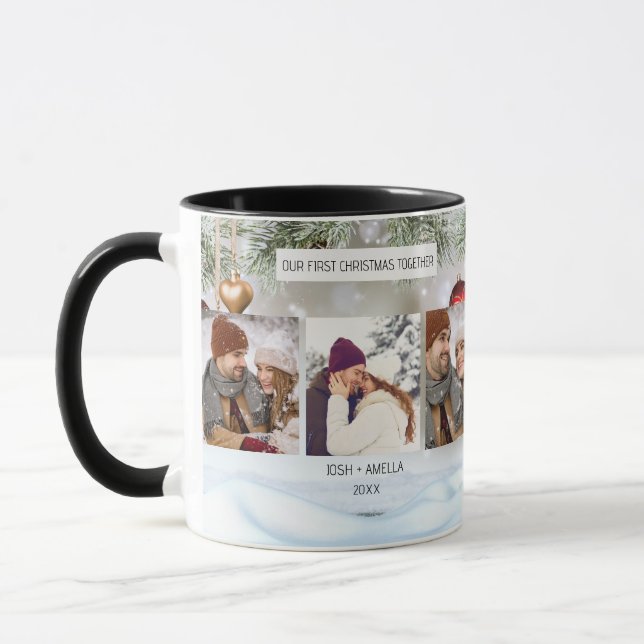 Mug Photo personnalisée mariage Couple (Gauche)