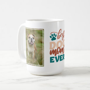 Mug Photo personnalisée Meilleure maman chien jamais