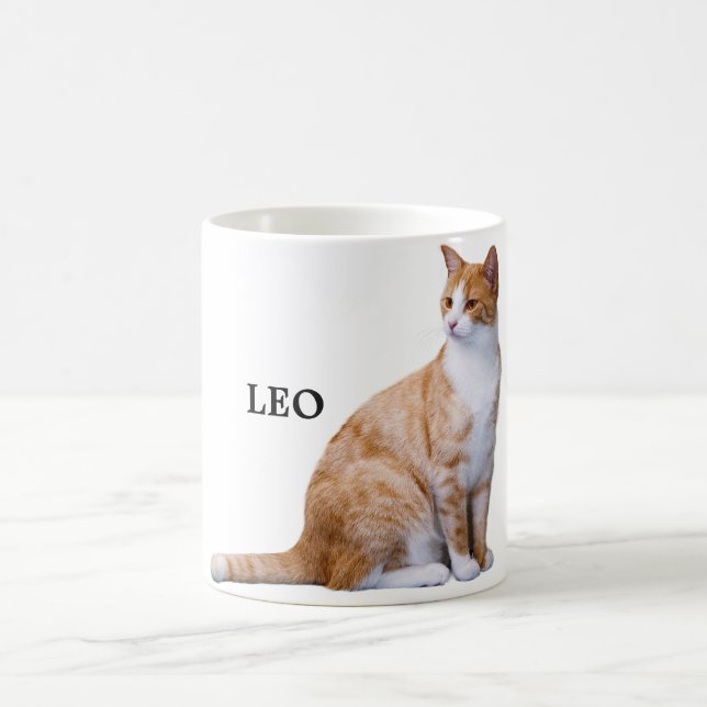 Mug Photo personnalisée par animal de compagnie (Centre)