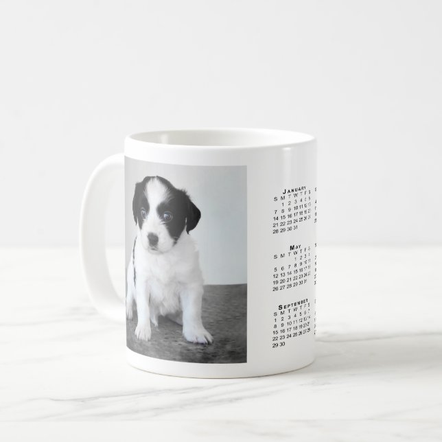 Mug Photo personnalisée pour animaux de compagnie 2024 (Devant gauche)