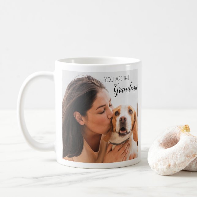 Mug Photo personnalisée pour animaux de compagnie Chie (Avec donut)