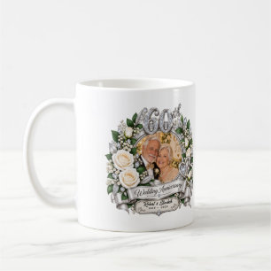 Mug Photo personnalisée pour les 60 ans de mariage