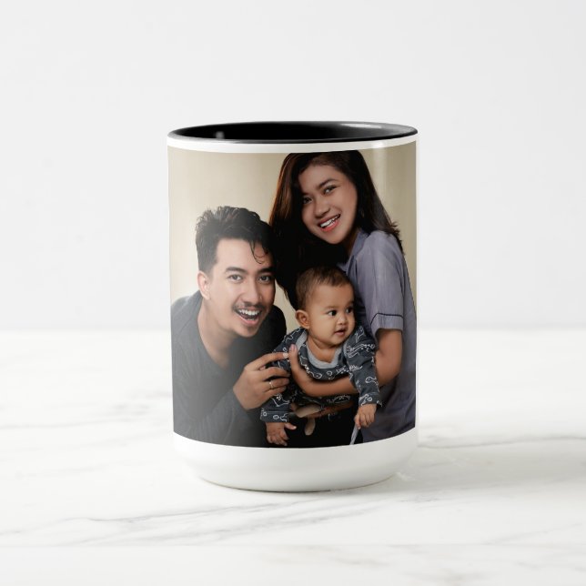 Mug Photo personnalisée sur mesure (Centre)